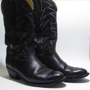 DURANGO Men's Leather Slip-On Cowboy Boots | 8D